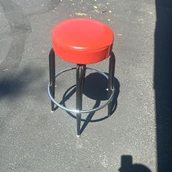 Red Bar Stool Only 1 