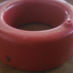 Baseball Bat Weight Red Donut