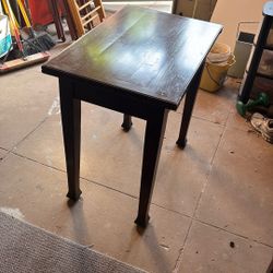 English  Convertible Card Table 