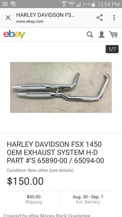 Harley Davidson exhaust