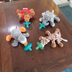 WubbaNub PACIFIERS EXC COND SEE DESCRIPTION 