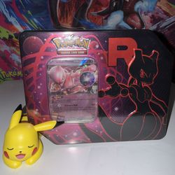 POKEMON - TEAM ROCKET TIN - MEWTWO