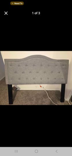 Brand New Upholstered Queen Headboard
