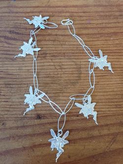 Silver Fairy Anklet