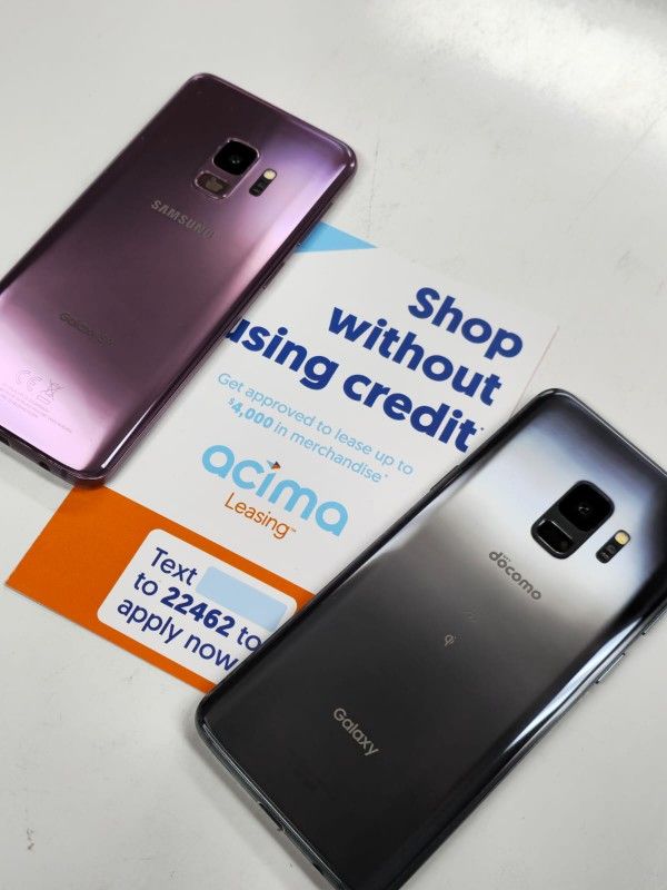 Samsung Galaxy S9 Docomo International Unlocked PAYMENTS