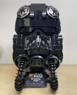Lego Star Wars Helmet 75274 TIE Fighter Pilot,  Preowned. 100% Complete