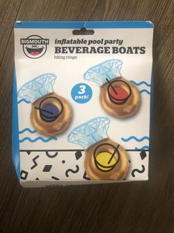 Pool beverage holders - bling rings