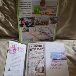 Southern New Jersey Vacationer Magazine And 3 Brochures Used