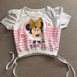 Minnie Mouse Crop 