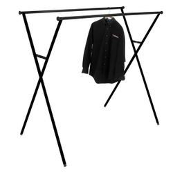 Metal Gold Frame Clothing Racks 
