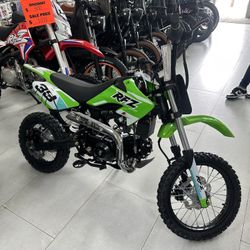 RFZ DB38 Dirt Bike 110CC New! Finance For $150 Down Payment!!