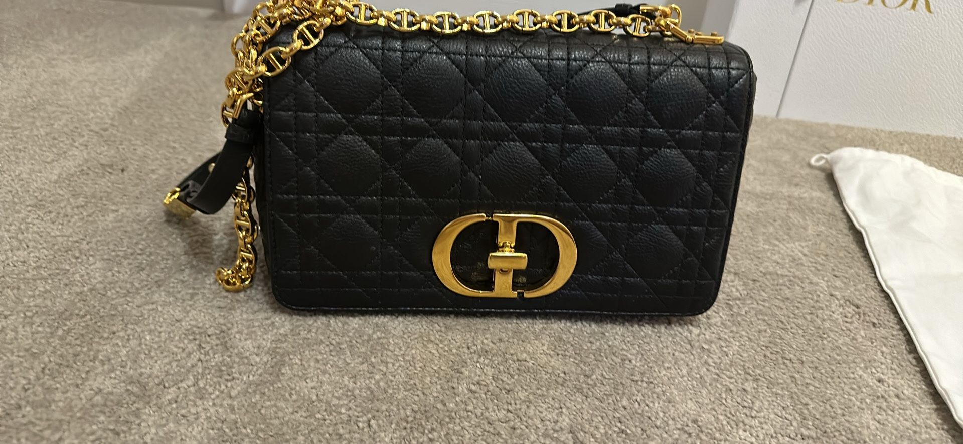 Dior Caro Medium Bag Authentic Like New