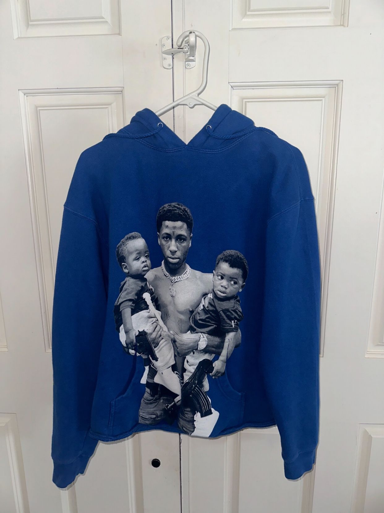 YoungBoy NBA x Vlone Kacey Talk Hoodie希少 Nba Youngboy Vlone Kacey Talk Hoodie BLUE SIZE LARGE | eBay