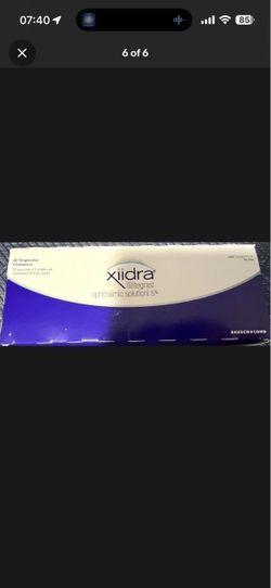 Xiidra 60 Single Use Containers