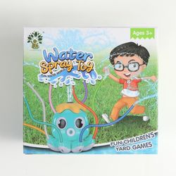 Water Spray Sprinkler for Kids, Cute Outdoor Sprinklers Summer Octopuses Toys for Garden Backyard Lawn Splashing Fun Toys for Pet Boys Girls