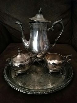 Vintage Silver Tea Service
