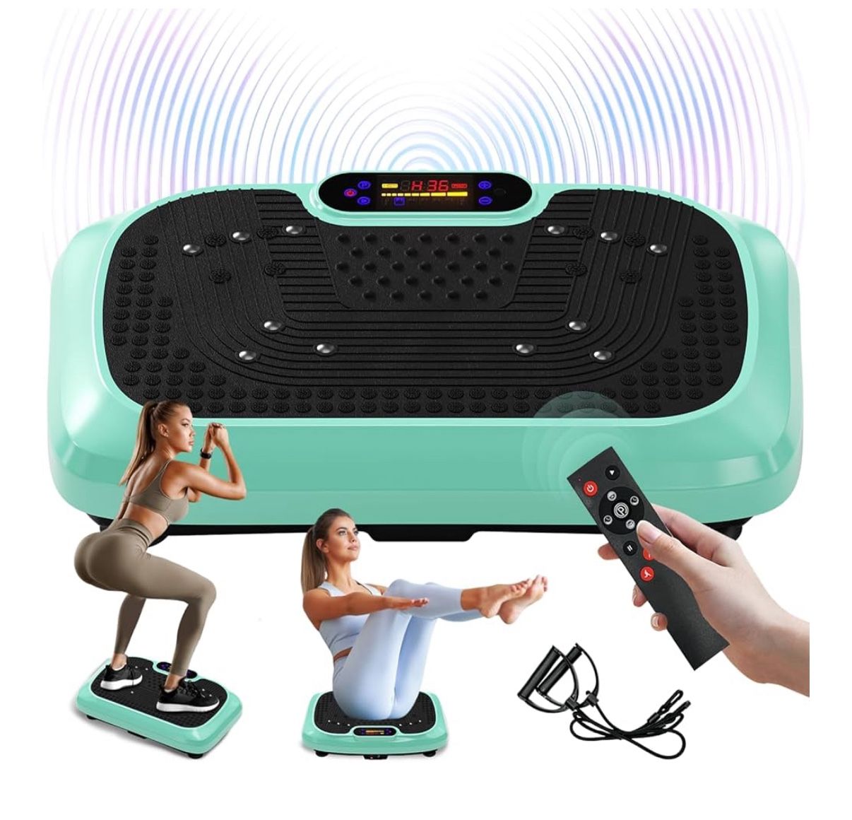 Vibration Plate Exercise Machine for Lymphatic Drainage