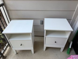 2 IKEA nightstands