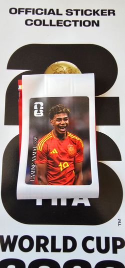 FWC 2026 Panini stickers (CC1) Lamine Yamal
