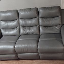 Recliner Leather Sofa