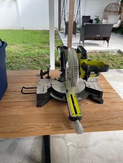 Rioby 10 inch miter saw sliding