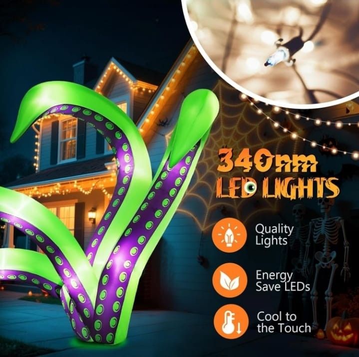 HALLOWEEN INFLATABLE OCTOPUS