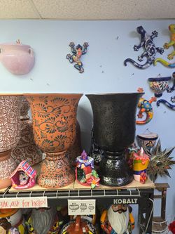 🪴Macetas de Talavera 3🪴 $85 cada una.