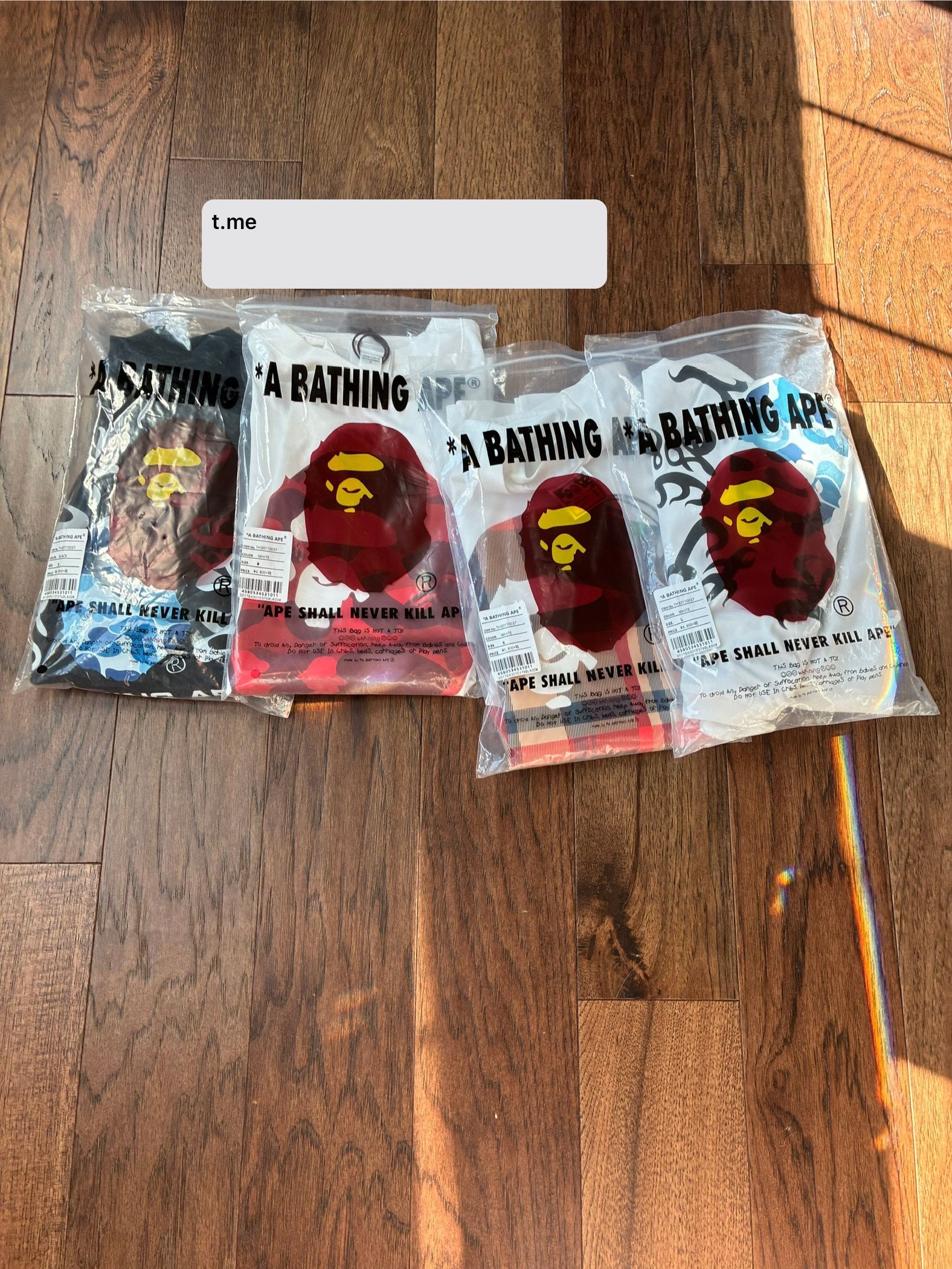 Bape Shirts Send Message For More Info