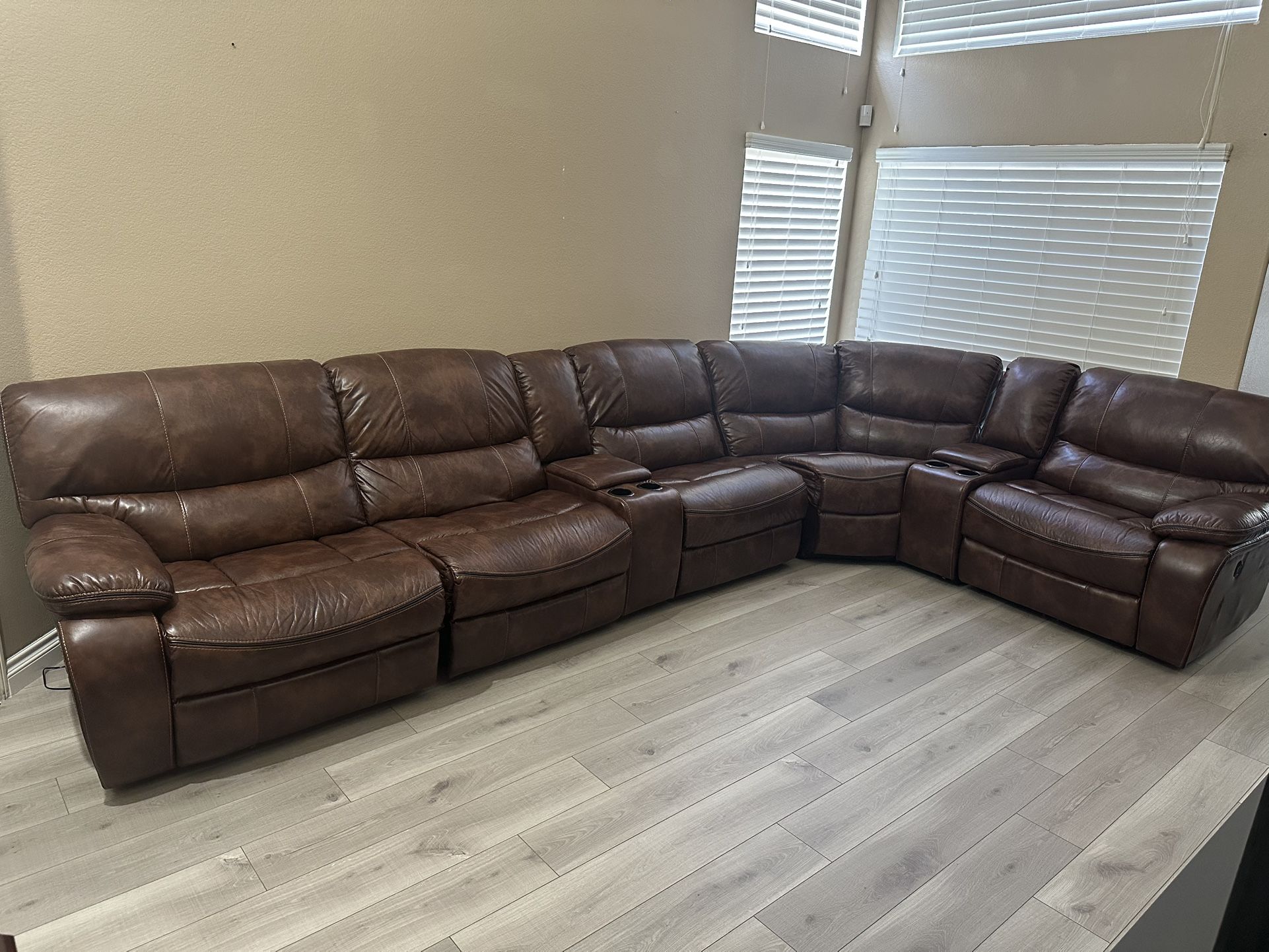 Power Reclining 6-Piece Sectional Sofa