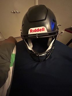 Riddell Football Helmet Matte Black