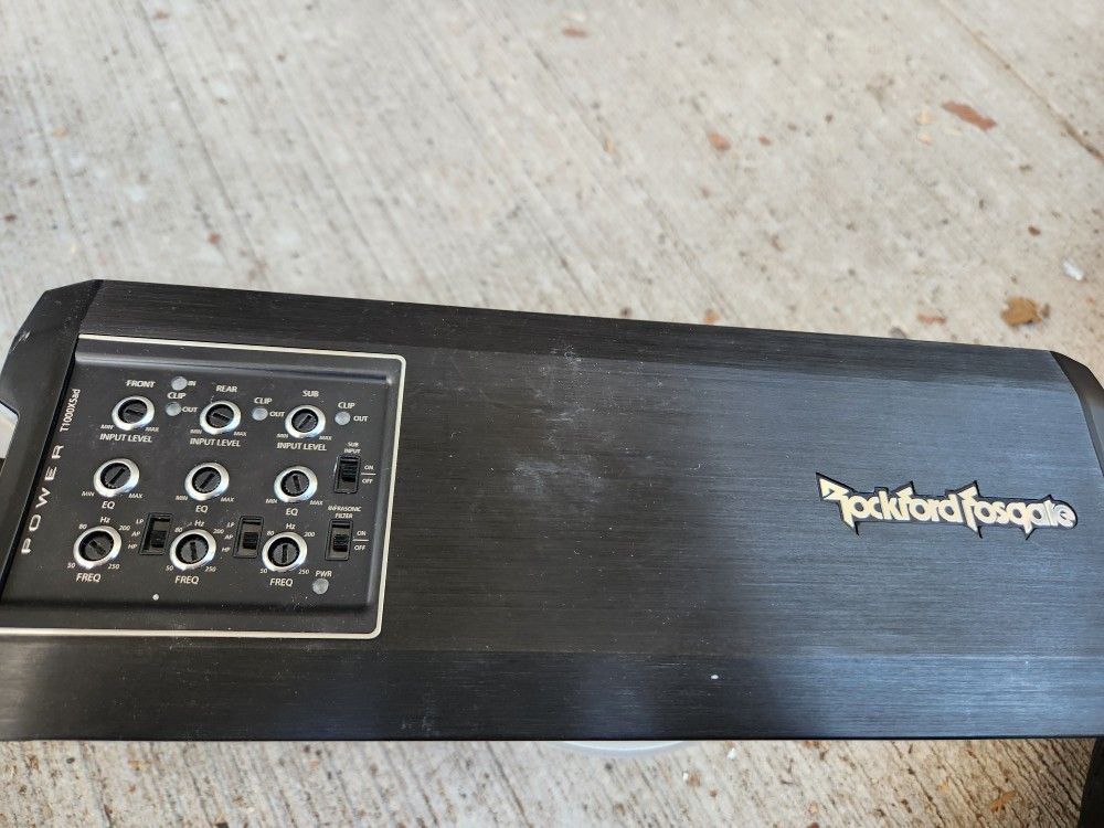 Rockford  Fosgate T1000x5ad Power Series 5 Channel Amp