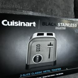 Cuisinart Toaster Black Stainless Steel