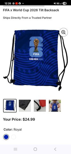 OFFICIAL FIFA WORLD CUP DRAWSTRING BACKPACK KIT