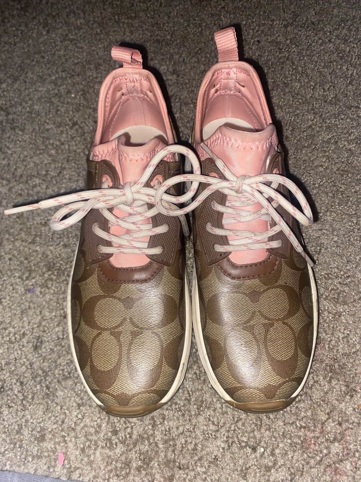 Coach Pink Tennis Shoe