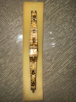 Super Rare Superus Watch 22k gold plated with diamonds