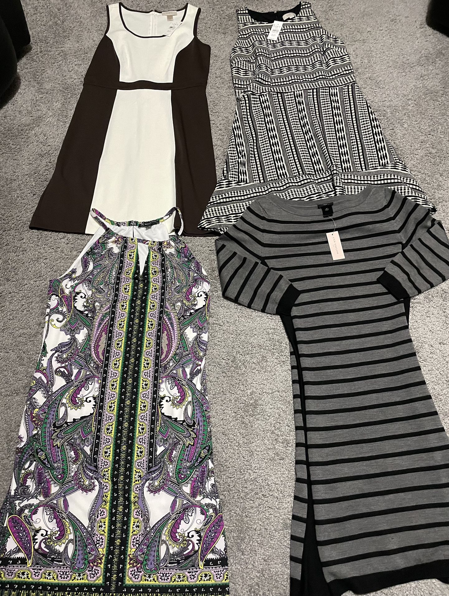 Women’s Loft/AnnTaylor & I.N.C. Dresses (priced separately)