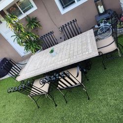 Patio Set/ Outdoor Furniture Dining Table And Chairs 
