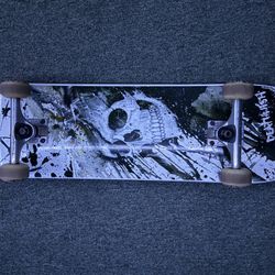 Death wish Skate Board 8.2 Inches In Width By 31 1/2 Inches Tall