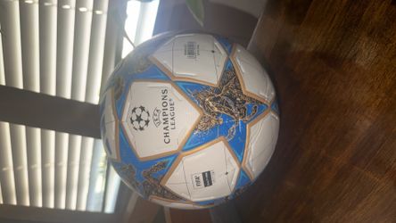 UCL size 5 soccer ball RETAILS FOR $170