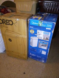 Portable A/C units 3 in 1 ac dehumidifier and fan 8000-16000 btu NEW (7)