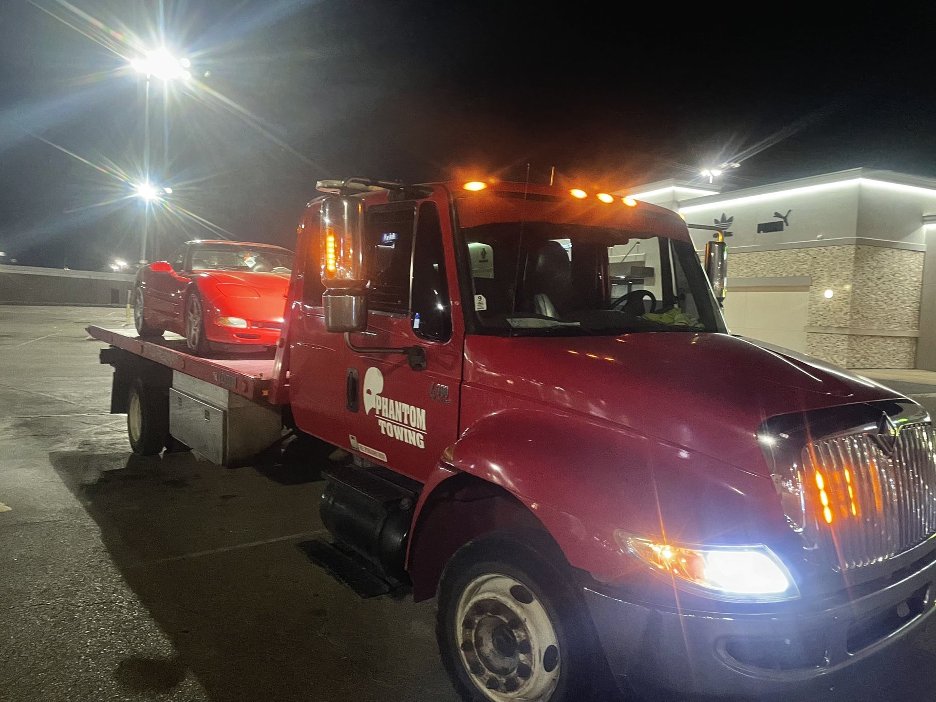 Flatbed Tow Truck 24/7 Grua Reca