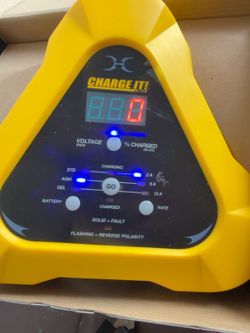 Charge It! 12V Automatic Battery Charger (2A/6A/12A)