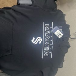 Seattle Kraken, Sweater, Black