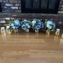 Dusty Blue Wedding Decorations