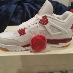 Jordan Retro 4 Red Varsity 