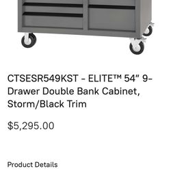 Cornwell ELITE 54” 9 Drawer Box