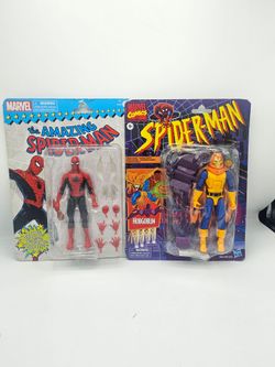 Marvel Figure Spiderman man and hobgoblin