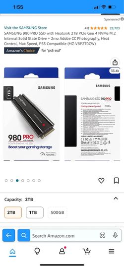 Ps5 storage 2tb