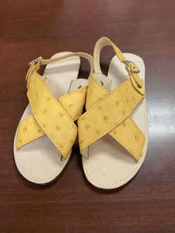 Huaraches de piel exotica original