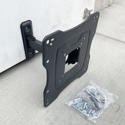 (NEW) $12 Universal TV Wall Mount 17-42 Inches Swivel Tilt Bracket, Max 55 Lbs